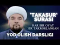 Lagu TAKASUR SURASI YODLASH UCHUN | SHAYX ALIJON QORI | ТАКАСУР СУРАСИ ЁДЛАШ УЧУН | ШАЙХ АЛИЖОН ҚОРИ