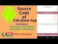 Android Studio Tutorial Calculator Multi Purpose with source code
