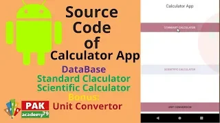 Android Studio Tutorial Calculator Multi Purpose with source code