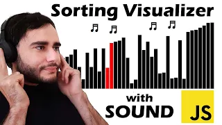 Sorting Visualizer with Sound JavaScript Tutorial