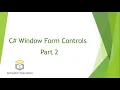How to Use TextBox Control Link Label Control MessageBox in C Net Window Form in