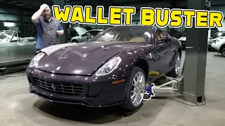 The Cost of Parts on Hoovies' Ferrari 599 are INSANE!