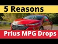 5 Reasons Your Toyota Prius Is Getting Awful Fuel Mileage