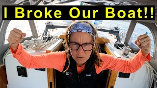 Our Sailboat Broke! What We Did Next    Sailing Hiraya Ep.55