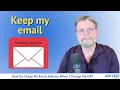 How Do I Keep My Email Address When I Change My ISP