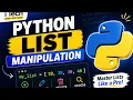 List manipulation Class 12 Computer science