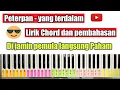 Peterpan Yang terdalam Tutorial iringan piano Chord gampang umtuk pemula di jamin langsung bisa