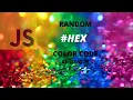 RANDOM COLOR CODE GENERATOR