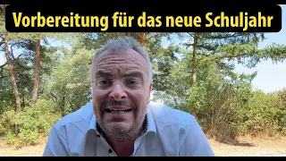 Vorbereitung für das neue Schuljahr!