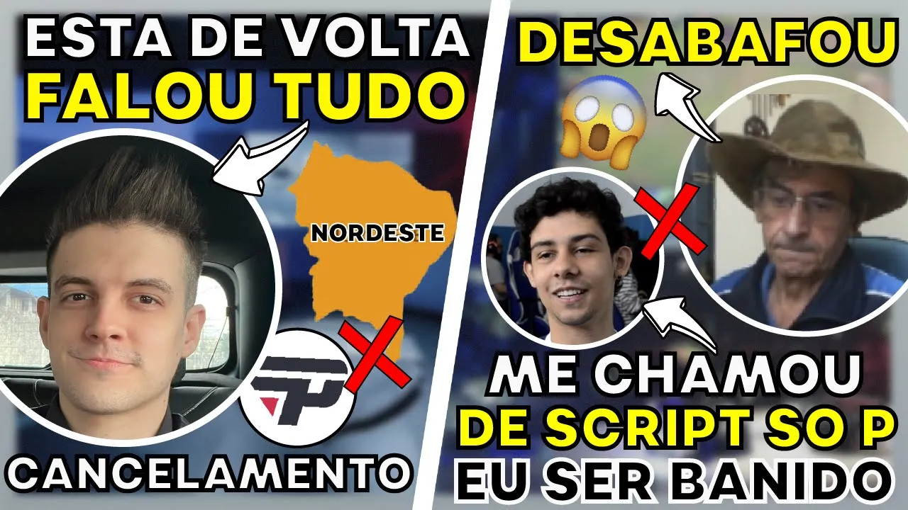 VÔCORVO COLOCA CULPA EM BRUCER por SEU BANIMENTO ! KAMI VOLTA E DESABAFA SOBRE SEU CANCELAMENTO !