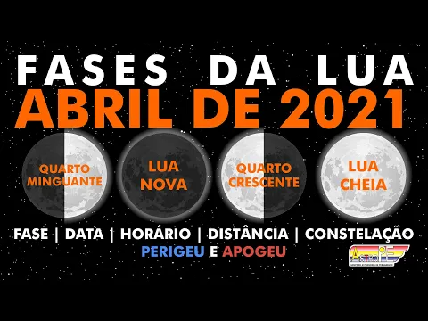 Download MP3 Fases da Lua em abril de 2021