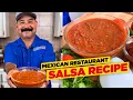 The BEST Mexican Restaurant SALSA ROJA Recipe the secret ingredient