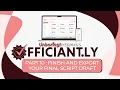 Officiantly Unlimited User Guide Chapter 10 Finish and Export Your Final Ceremony Script