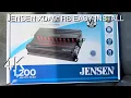 Jensen XDA91RB 1200w Amplifier Installation