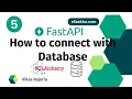 Connecting FastAPI to Database with SQLAlchemy ORM FastAPI CRUD API series eSeekho