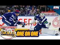Download Lagu VOLLEDIGE één-op-één-competitie | NHL All-Star Skills 2024