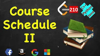 Course Schedule II LeetCode 210 C Java Python