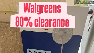 Walgreens summer stuff is now 80 off fan for just 6