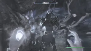 Skyrim - defeating Thoron with Slow Time shout and Mehrune s Razor