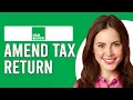 How To Amend Tax Return H R Block How To File Amended Tax Return H R Block