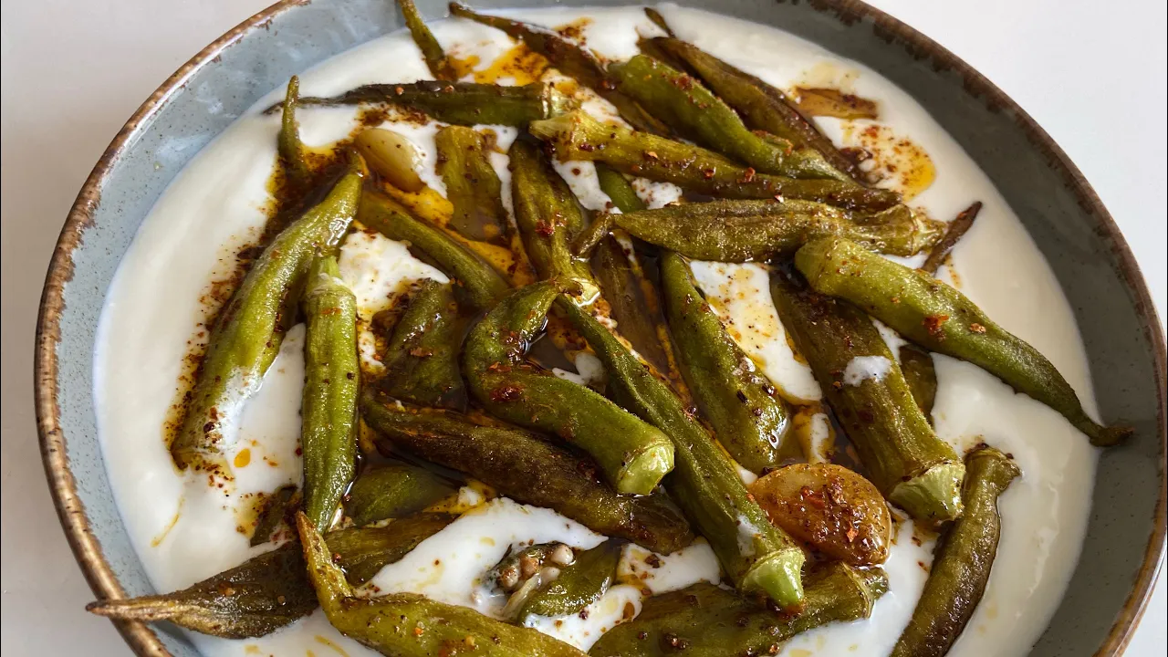 Simple And Delicious Okra Recipe   Mezze   Vegetarian