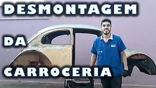 Como DESMONTAR um FUSCA Passo a Passo 2/2 - PROJETO FUSCA #7