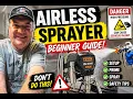How to Use an Airless Paint Sprayer Beginner Guide Safety Tips