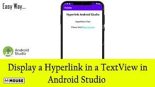 How to clickable textview in Android Studio 2022 Mouse Studio