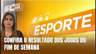 Confira os destaques do esporte catarinense nesta segunda-feira