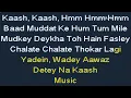 Baad Muddat Ke Karaoke - Kishore Kumar  -Movie  Kaash (1987) -E major
