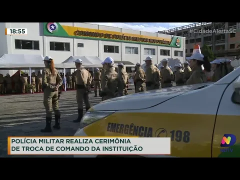 Polícia Militar realiza cerimônia de troca de comando da instituição