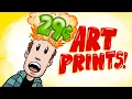 How To Make and Sell Cheap Art Prints Starting at 29 Cents