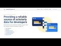 Getting Started with Semantic Scholar Academic Graph API Webinar