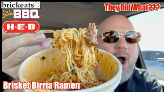HEB True Texas BBQ Just Put SMOKED BRISKET In Ramen And It s Spicy