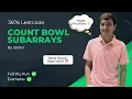 3676 Count Bowl Subarrays Leetcode Weekly Contest 466