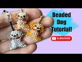 Beaded dog 3D beading tutorial
