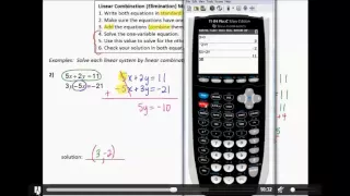 Download 3 Solving Systems Using Linear Combination (Spanish Version) MP3
