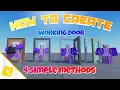 How To Make 4 Easy Working Doors On Roblox