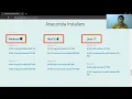 Installation Anaconda and Google Colab