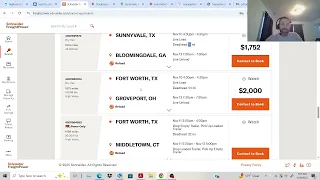 11-9-25 Schneider Power Only Load Board VS DAT Load Board Dry Van Power Only is it Better