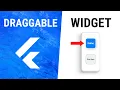 Flutter Draggable Widget
