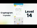 Cryptogram Tripledo Level 14 Solutions Logic Puzzle Game Mini Boss