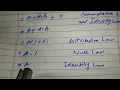 Class 9th Computer Science Ch examples oc simplification of boolian functions