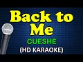 Download Lagu BACK TO ME - Cueshe (HD Karaoke)