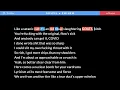 Eminem verse on Gospel | Rhymes Highlighted, Lyrics