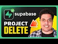 How To Delete Project in Supabase Quick Guide