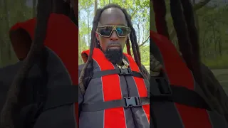 Black Rambo on a swamp tour