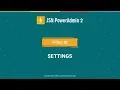 JSN PowerAdmin 2 Tutorials - 10 Settings