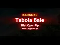 Tabola Bale - Silet Open Up ( KARAOKE + BACKING VOCAL ) Male Original key. Nada Pria Original