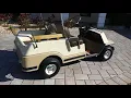 1976 Harley Davidson golf cart